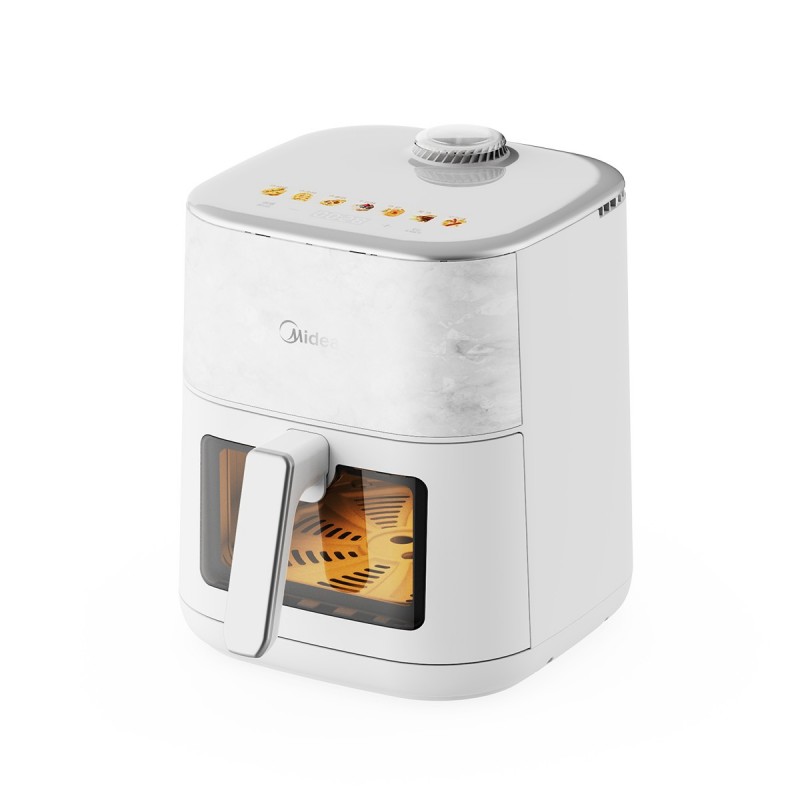 美的（Midea） 空气炸锅 MF-KZC6519 6.5L  梨花白（单位：台）