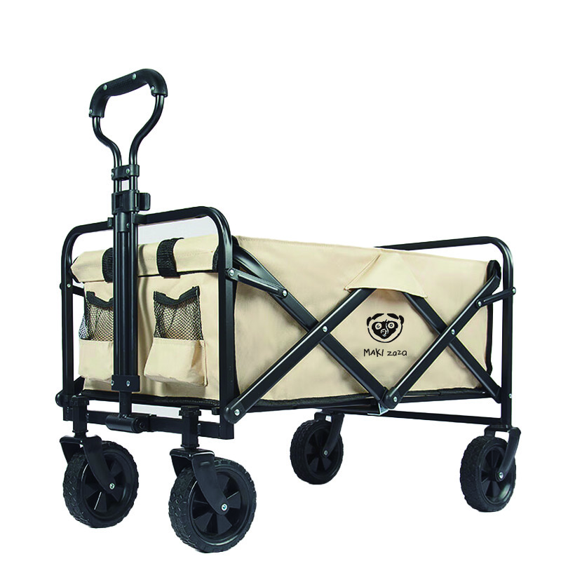 Maki zaza 户外便携折叠式营地车 MKZ-020 5寸 米白（单位：个）