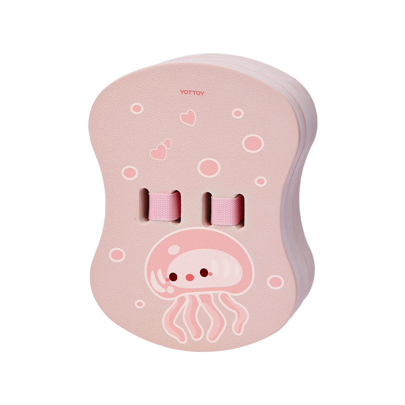 YOTTOY 背漂小号 儿童游泳浮板初学者游泳训练神器 qtyw2504x1A00022284a001 222*178*84mm 粉色（单位：块）