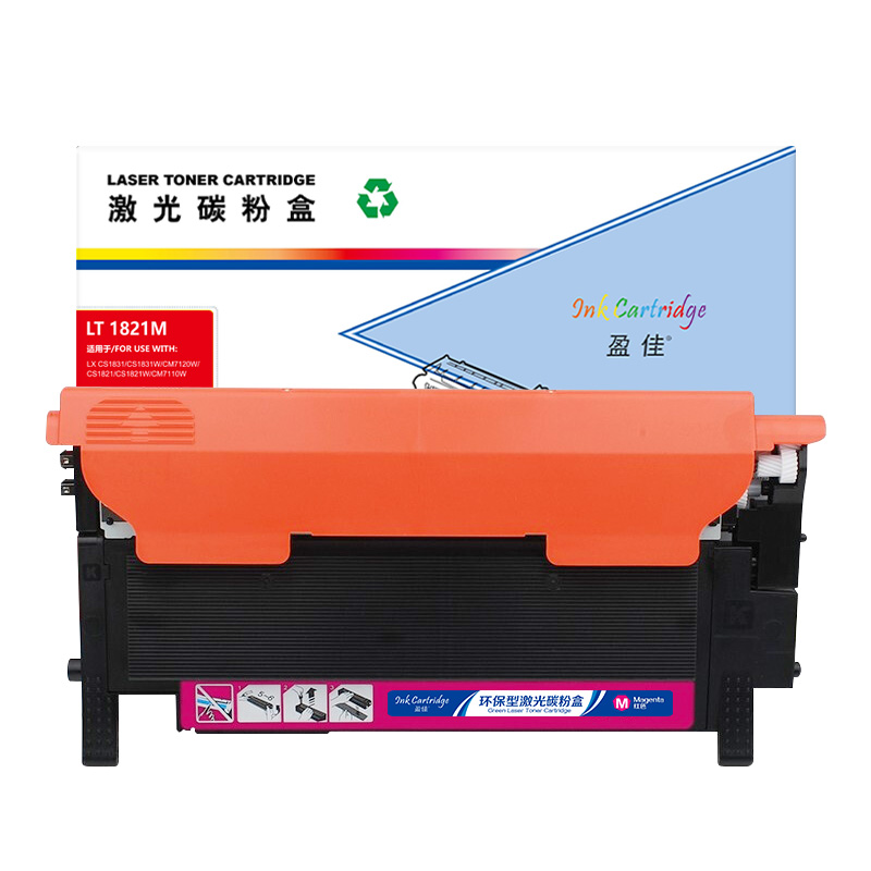 盈佳 粉盒 YJ-CS1821/LT1821-M-F 1000页(A4,5%) 红色（单位：个）