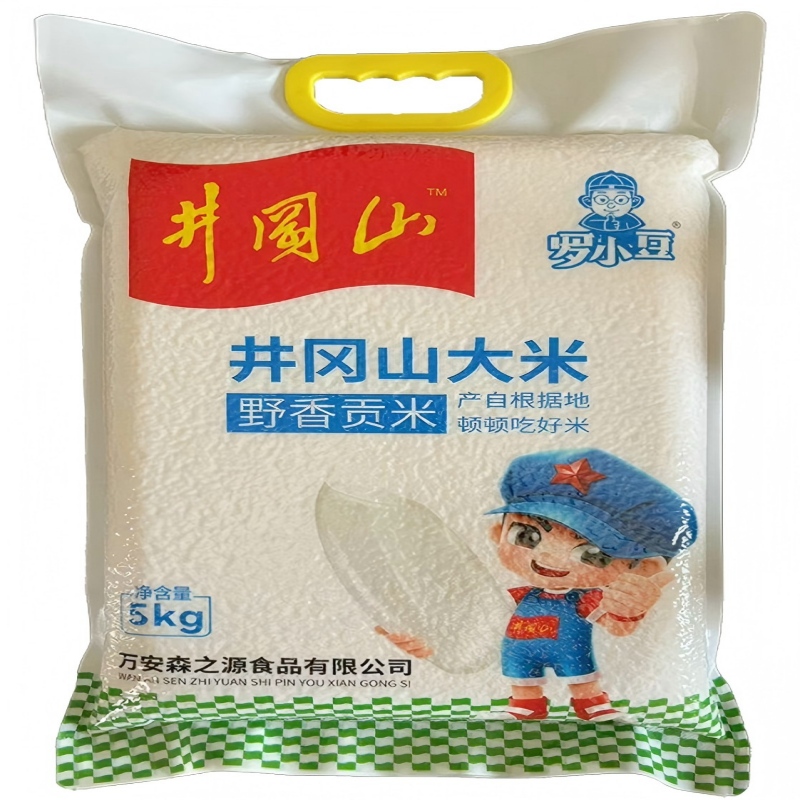 罗小豆 江西赣州 井冈山大米 5kg  白色（单位：袋）