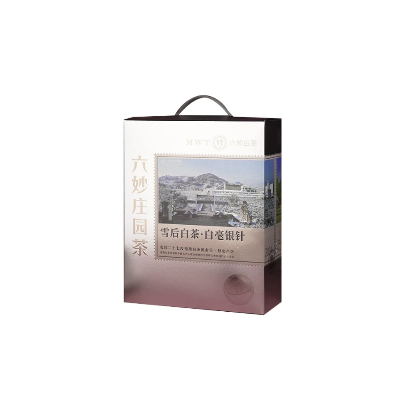 赛黄金 六妙白茶庄园茶雪后白毫银针福鼎白茶一级 盒 500g 银色（单位：盒）