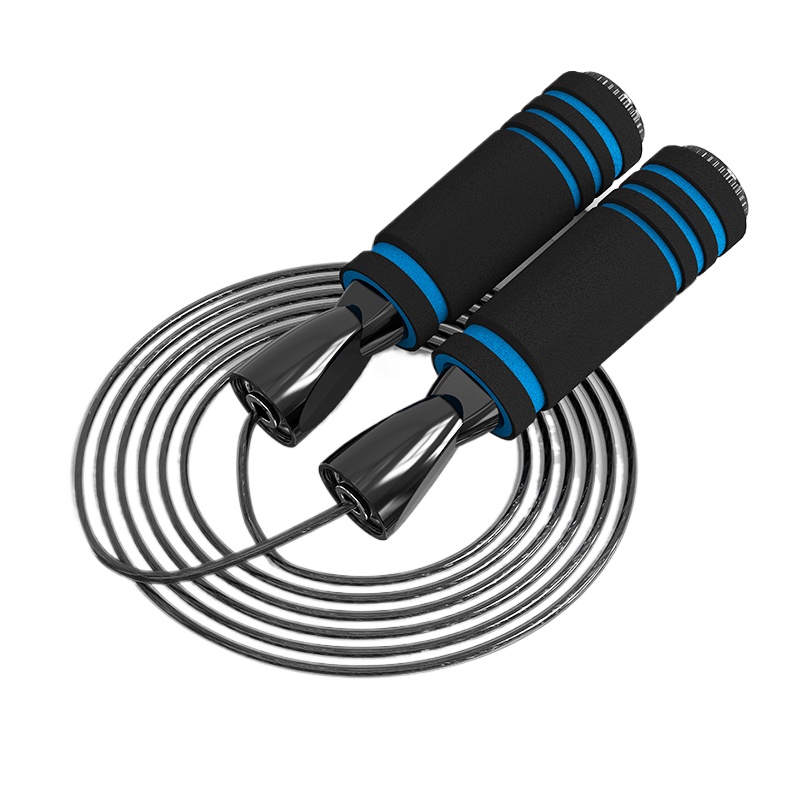 普为特（POVIT） 钢丝跳绳健身减肥运动成人竞速跳绳燃脂绳 P-263BL 300g 天蓝色（单位：条）