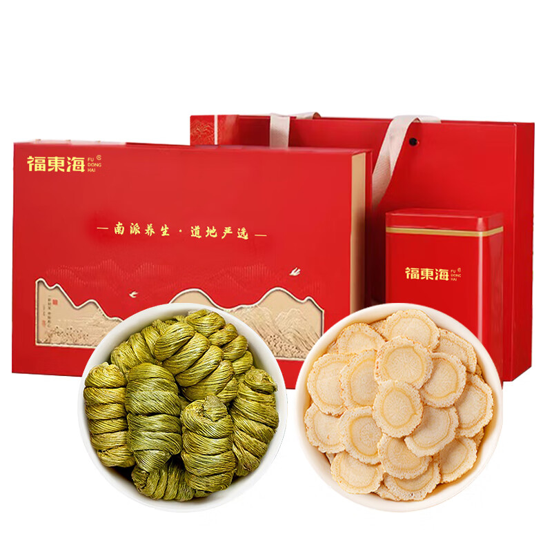 福东海（fudonghai） 西洋参+铁皮石斛 初見系列 100克/盒 红色（单位：盒）