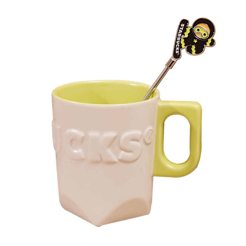 星巴克（Starbucks） 马克杯 撞色款 380ml  白色（单位：个）