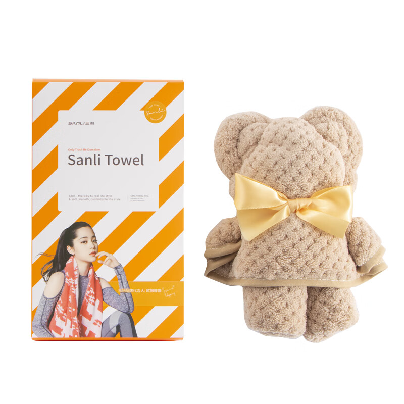 三利 菠萝熊柔肤 毛巾 83g 象牙色（单位：条）