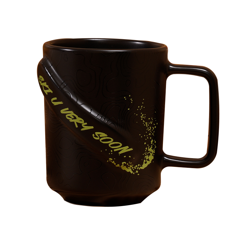 星巴克（Starbucks） 马克杯 圣诞滑雪款 414ml  黑色（单位：个）