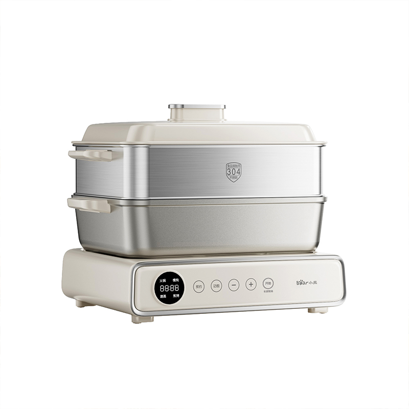 小熊（Bear） 多功能料理锅 LLG-G21F1-P01 6L 米黄（单位：台）