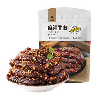 科尔沁 麻辣 牛肉 360g 白色（单位：袋）