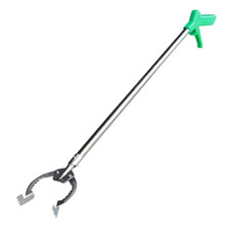 驰色 2505-KS-101原色铁头-加粗圆管弯柄垃圾夹 CS-CT 172 1个  无色（单位：个）