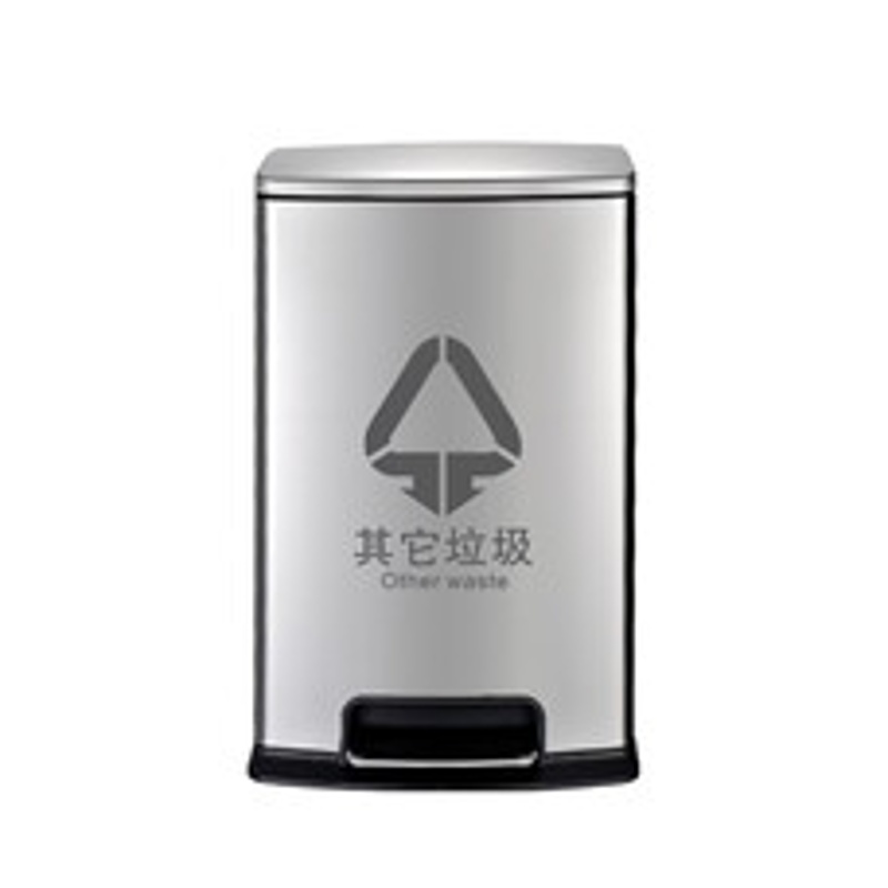 驰色 不锈钢分类垃圾桶CLF50A-1 CS-TC 013 1个  无色（单位：个）