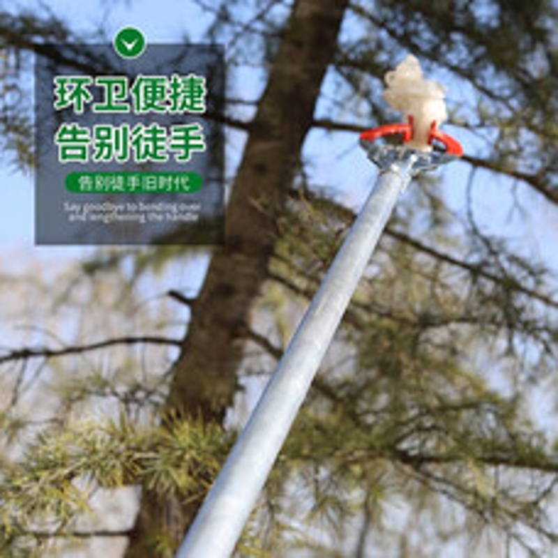 驰色 9424-WZJ-绿头铝合金直纹管垃圾夹 CS-CT 171 1个  无色（单位：个）