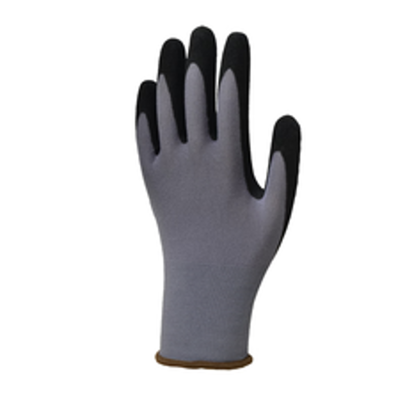 驰色 15针尼龙莱卡丁腈磨砂涂掌手套 CS-GLOVE 013 10双/打  无色（单位：打）