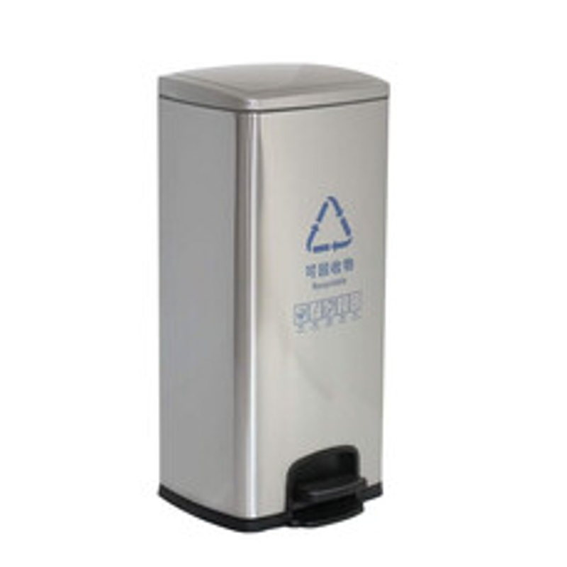驰色 不锈钢分类垃圾桶CLF30A-3 CS-TC 007 1套  无色（单位：套）