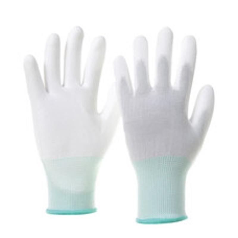 驰色 13针白涤纶白PU涂掌手套 CS-GLOVE 016 12双/打  白色（单位：打）
