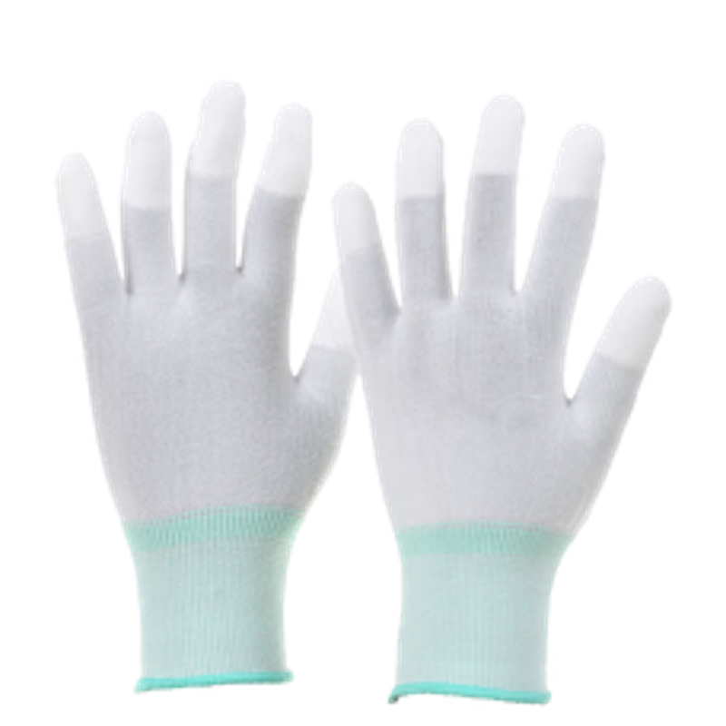 驰色 13针白涤纶白PU涂指手套 CS-GLOVE 017 12双/打  白色（单位：打）