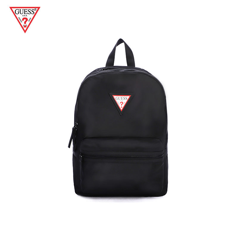盖尔斯/GUESS ORIGINALS 通勤休闲双肩背包18.8L GSBIS703198BLA 尺寸：320x140x428mm 净重：0.51kg  黑色（单位：个）