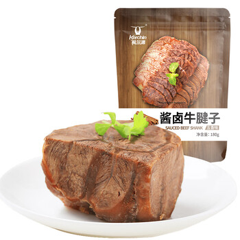 科尔沁 酱卤牛腱子 五香味 180g 褐色（单位：袋）
