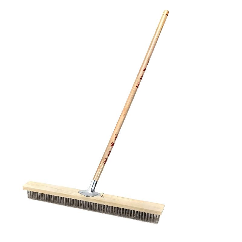 驰色 10057-白木柄铁件60型不锈钢丝地刷 CS-CT 214 1把  无色（单位：把）