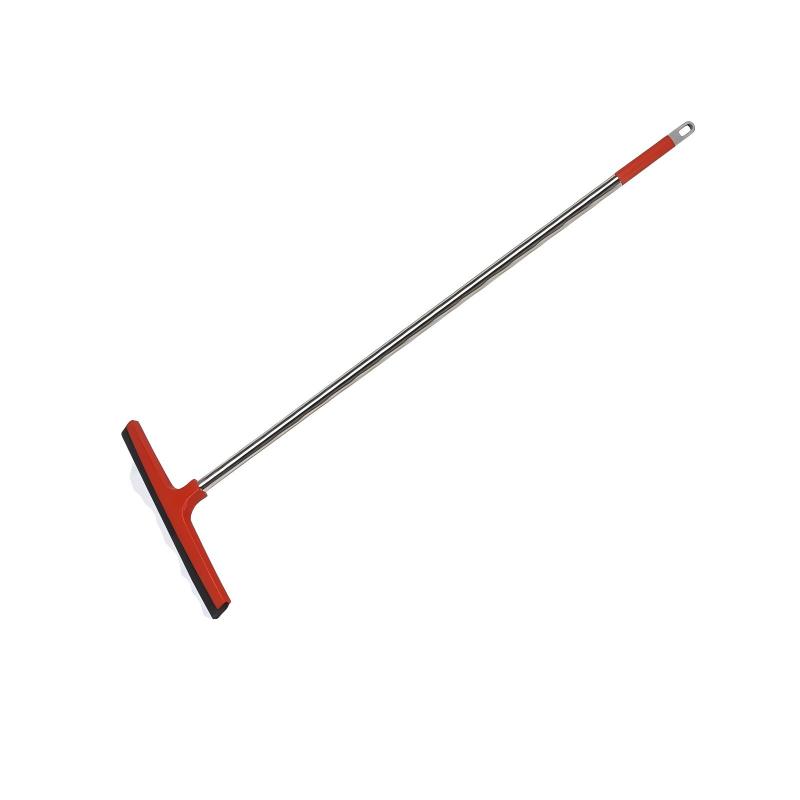 驰色 4725-红色44宽不锈钢柄黑棉地刮 CS-CT 178 CS-CT 178 1把  红色（单位：把）