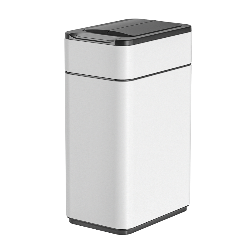 洁安惠 不锈钢智能垃圾桶 7534D 30升充电款 白色（单位：台）