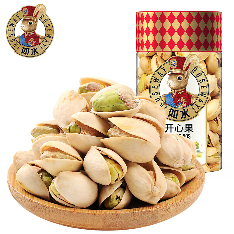 如水 开心果 坚果罐装 150g 白色（单位：罐）