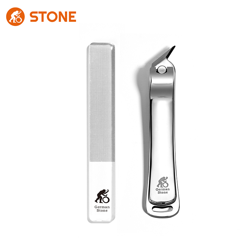 司顿（STONE） 烁石全钢斜口指甲钳 STD2110-XK 5.2*2.4*12.8cm/65.1g/两件 不锈钢色（单位：套）