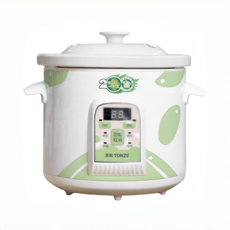 天际（TONZE） 煮粥锅/电炖锅 DGD30-30CZ 3L 白间绿（单位：个）