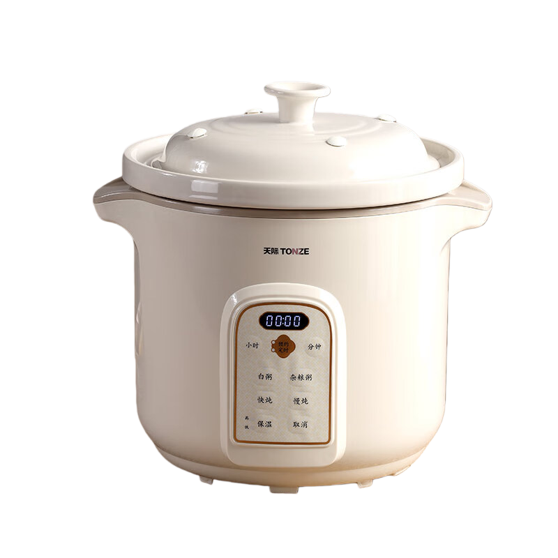 天际（TONZE） 电炖锅 DGD40K22GC 4升 白色（单位：个）