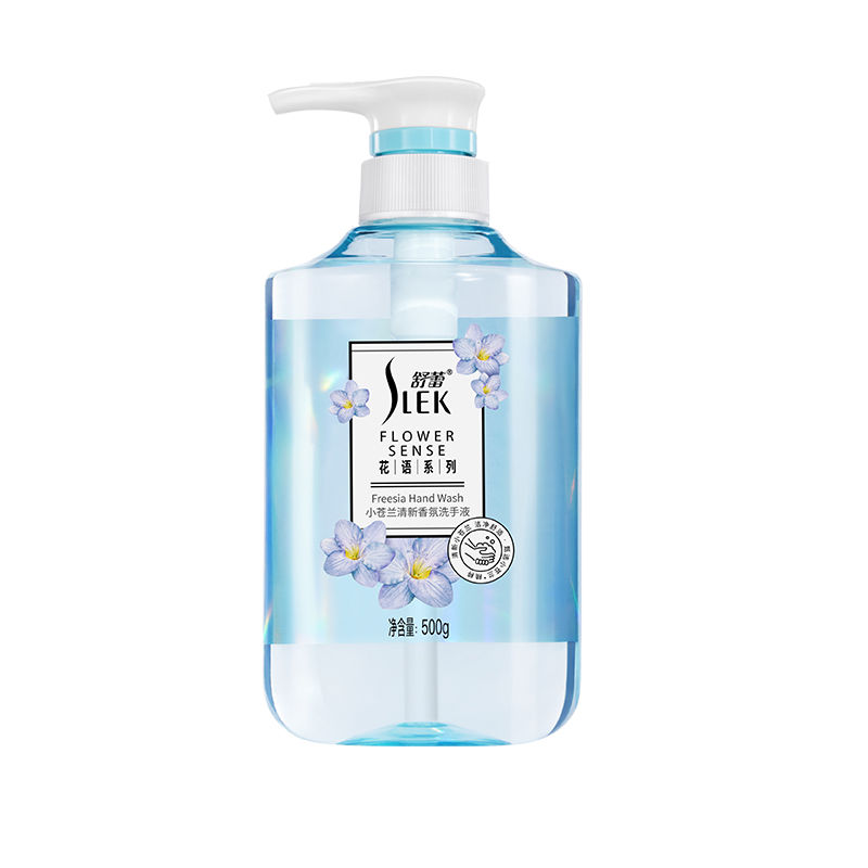 舒蕾 清新香氛 小苍兰洗手液 500g 水蓝色（单位：瓶）