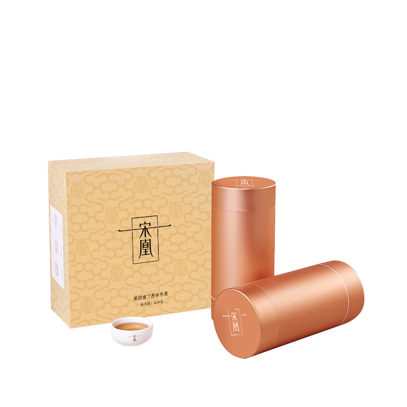 宋凰 密韵大两罐 单丛蜜兰香 210克*2罐 黄色（单位：租）