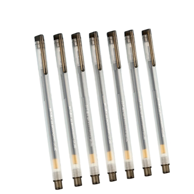 晨光（M&G） 拔盖中性笔物美 GP1280A 0.5mm12支/盒 黑色（单位：盒）