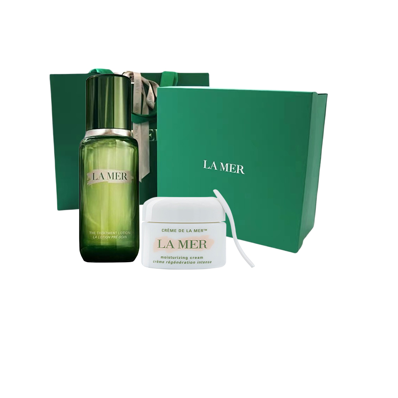海蓝之谜（LA MER） 面霜+精粹水 礼盒 30ml+150ml 松石绿（单位：套）