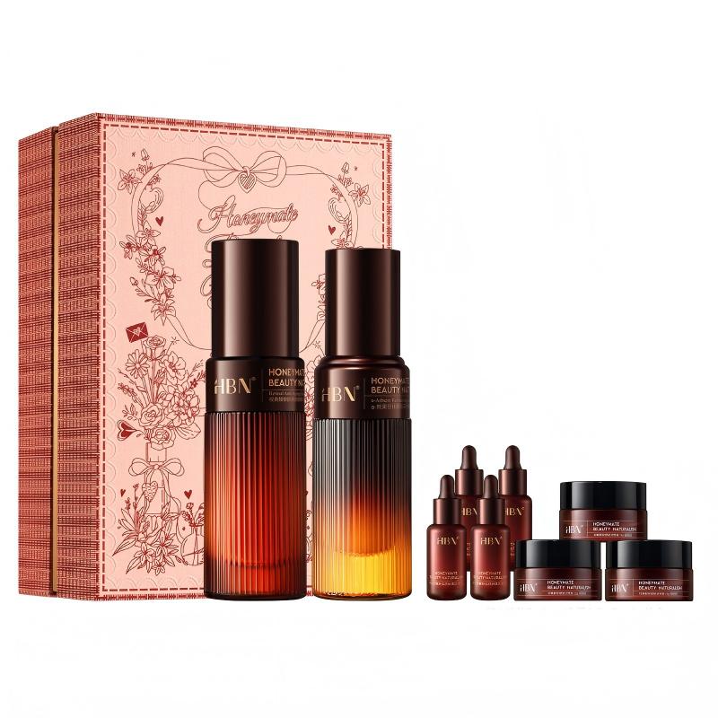 HBN 早C晚A双精华套装 NW-CAJHTZ 30ml+30ml*1套（含7个小样） 混色（单位：套）