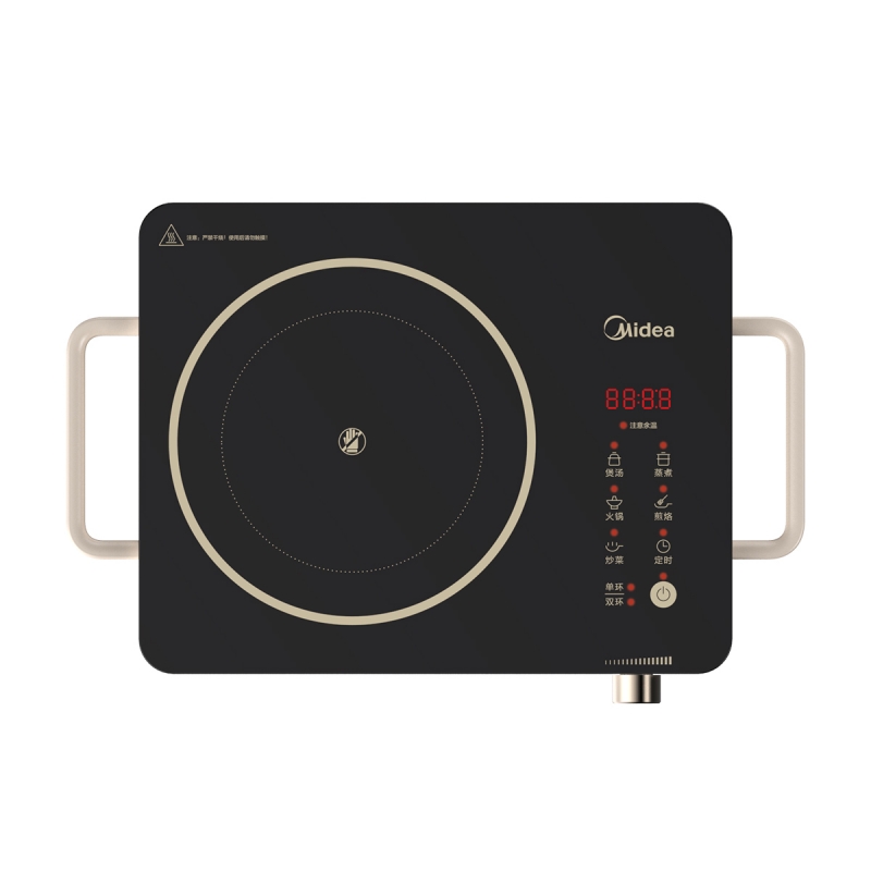 美的（Midea） 电陶炉 MC-HW2210 2200W大火力 灵感白（单位：台）