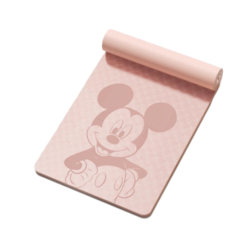 YOTTOY 迪士尼系列TPE瑜伽垫 yjdx2507x1A00015686a003 185*80*0.6cm  粉色米奇自拍（单位：条）