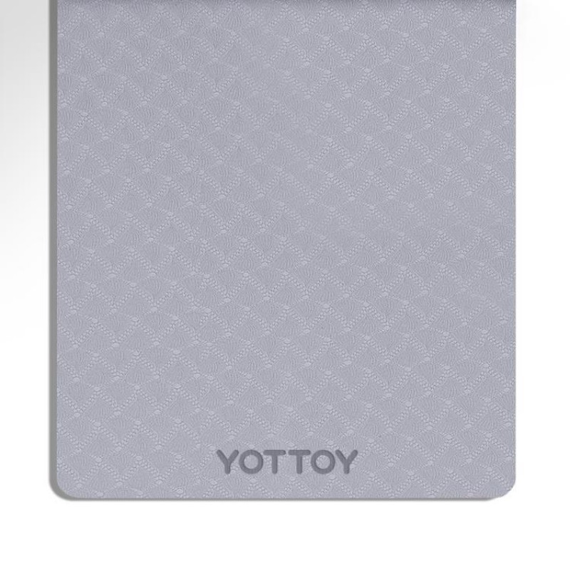 YOTTOY 纯净系列单色瑜伽垫 Y01103W002815 185*80*1.5cm  灰色（单位：条）