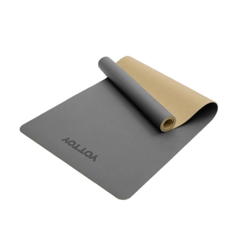 YOTTOY 68纯净系列椰壳橡胶瑜伽垫 yjdx2407x1A00018701i001 183*68*0.15cm  灰色（单位：条）
