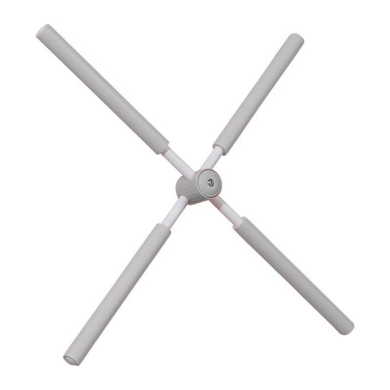 YOTTOY 伸缩款开背棍 Y09011D002080 80cm  灰蓝色（单位：个）