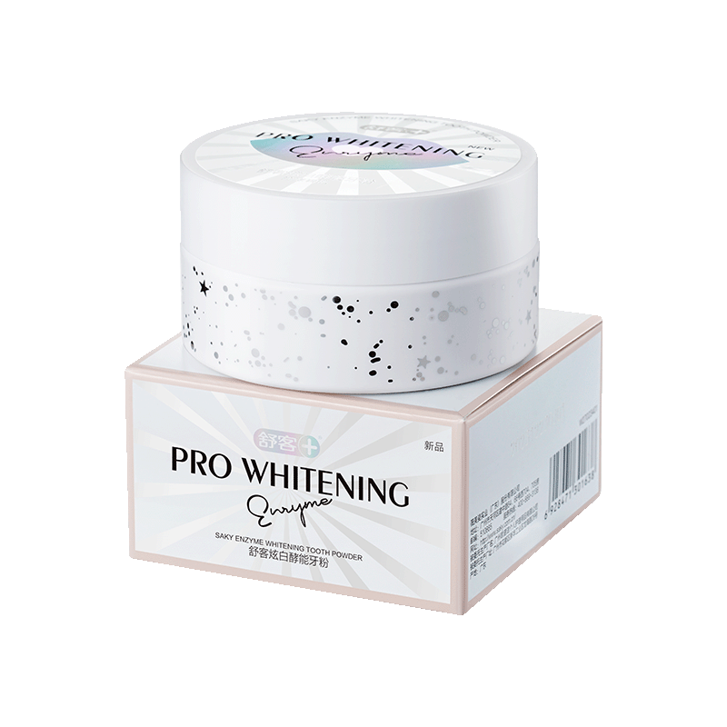 舒客 炫白酵能牙粉 沁漾碧桃 40g 白色（单位：支）