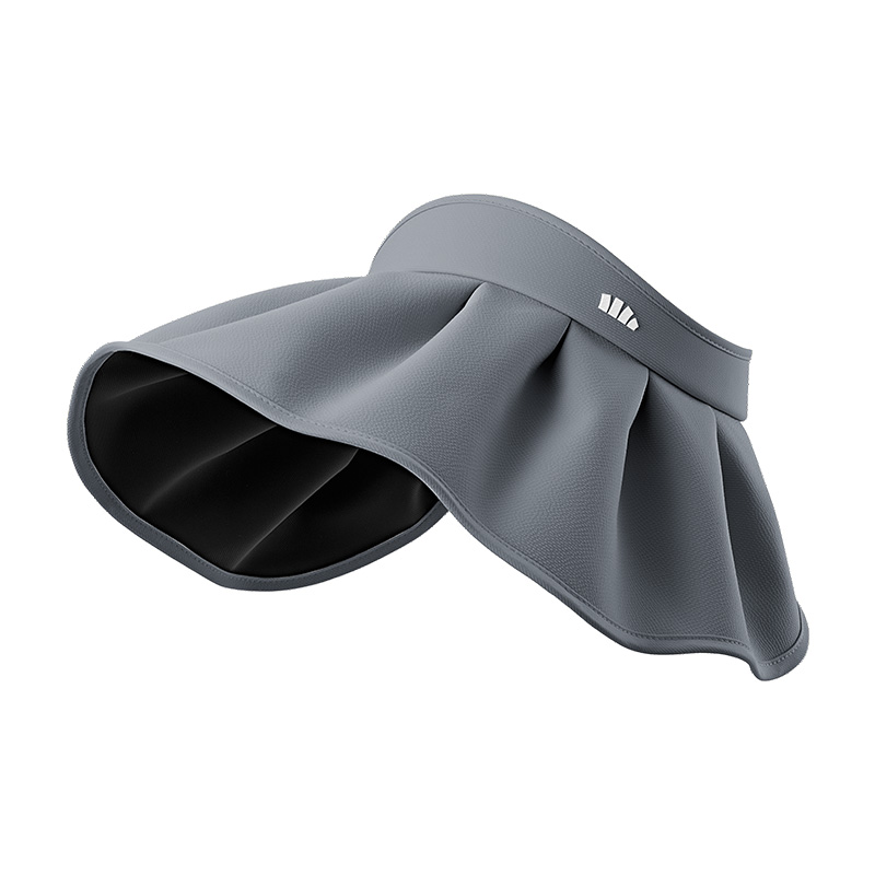 蕉下（beneunder） 女士轻薄黑胶贝壳防晒帽 BM017 F码  深蓝灰（单位：顶）