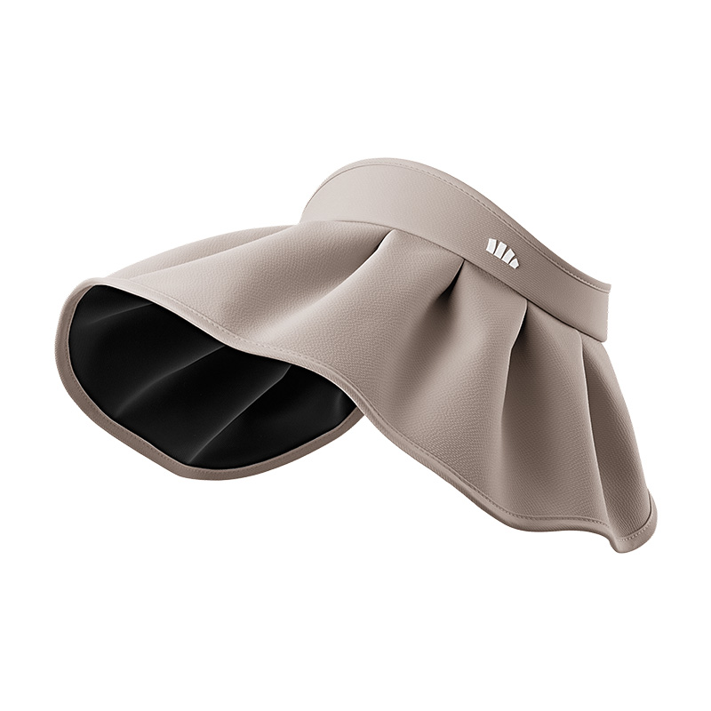 蕉下（beneunder） 女士轻薄黑胶贝壳防晒帽 BM017 F码  映野灰（单位：顶）