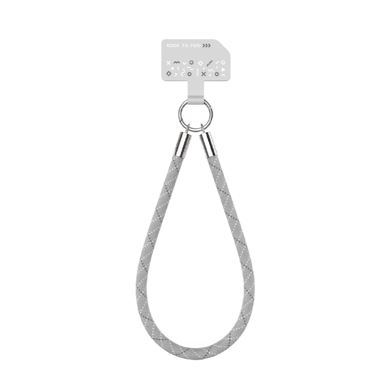 洛克（ROCK） 手腕挂绳 RPC3703 约300mm 银灰（单位：条）