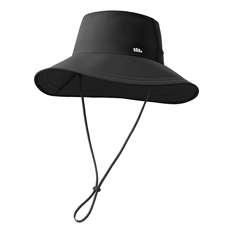 蕉下（beneunder） 女士透气渔夫防晒帽 AS713 F码  漫暮黑（单位：顶）
