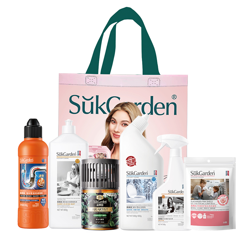蔬果园（SukGarden） 卫浴专用空气香氛6件套家用清洁 SGY2026 3.19kg*1套 混色（单位：套）