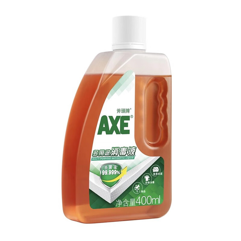 斧头牌（AXE） 多用途 消毒液 400ml*2瓶 琥珀色（单位：组）