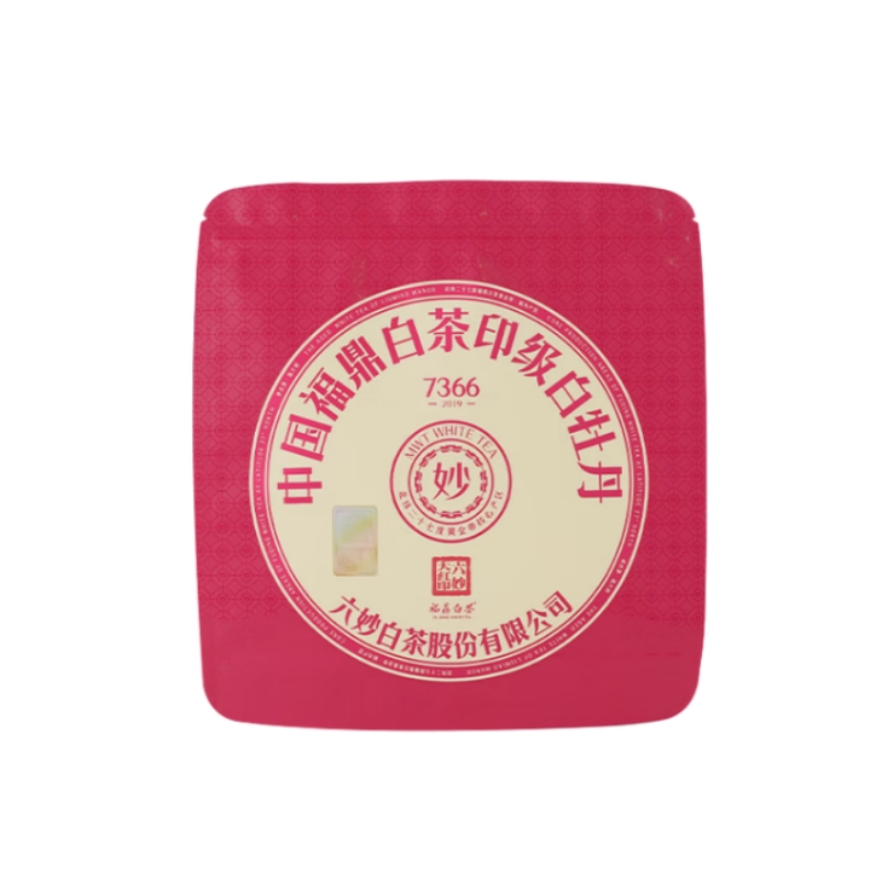 六妙 7366大红印2019年 福鼎白茶一级白牡丹 150g*5小包 佳人粉（单位：盒）