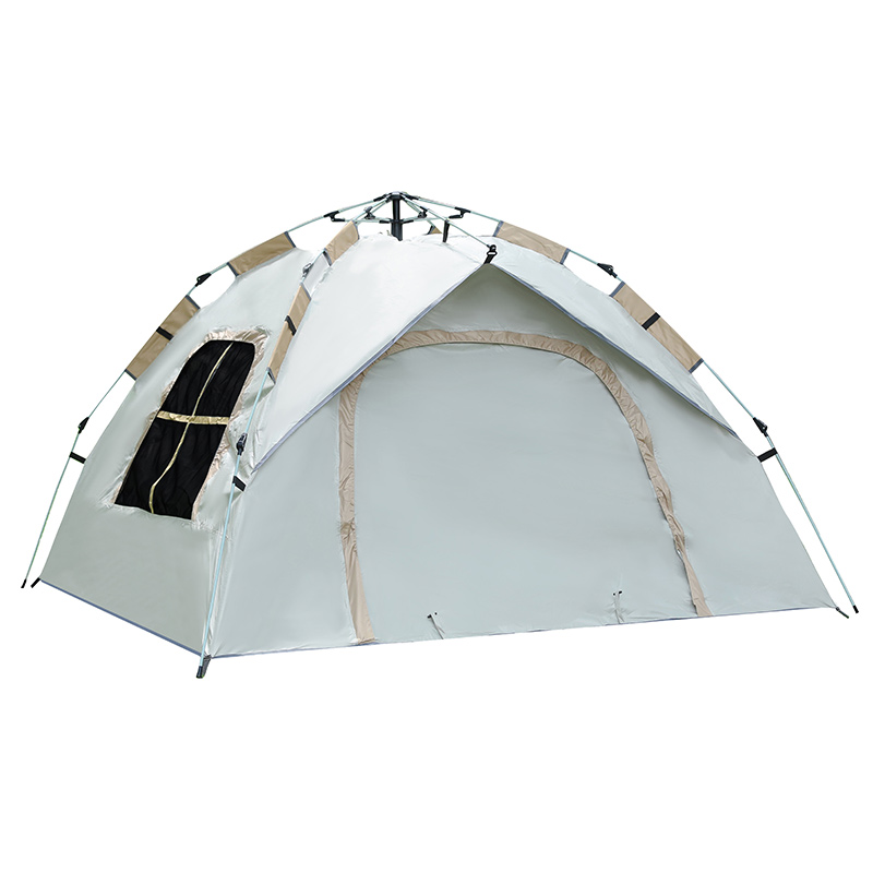 汉乐美途 三人自动帐篷 HL-0102 2.1*2.1*1.4M 白色（单位：顶）