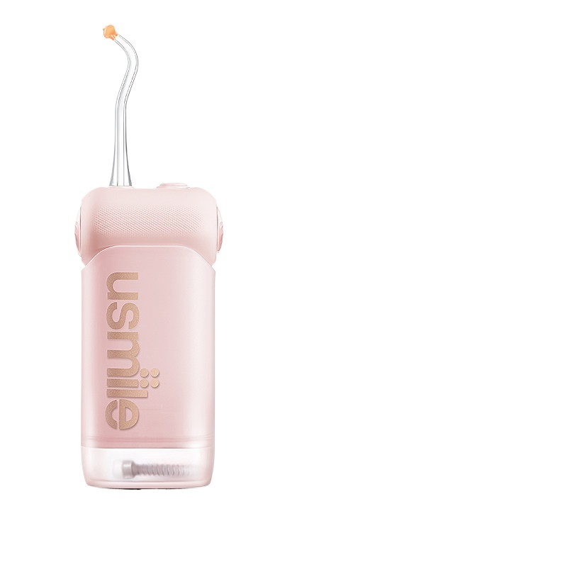 usmile 伸缩便携式冲牙器 C10S2.0 水箱容量180ml 蔷薇粉（单位：套）
