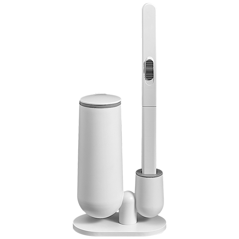 洁安惠 塑料悬浮式一次性马桶刷 053B 可抛式 白色（单位：把）